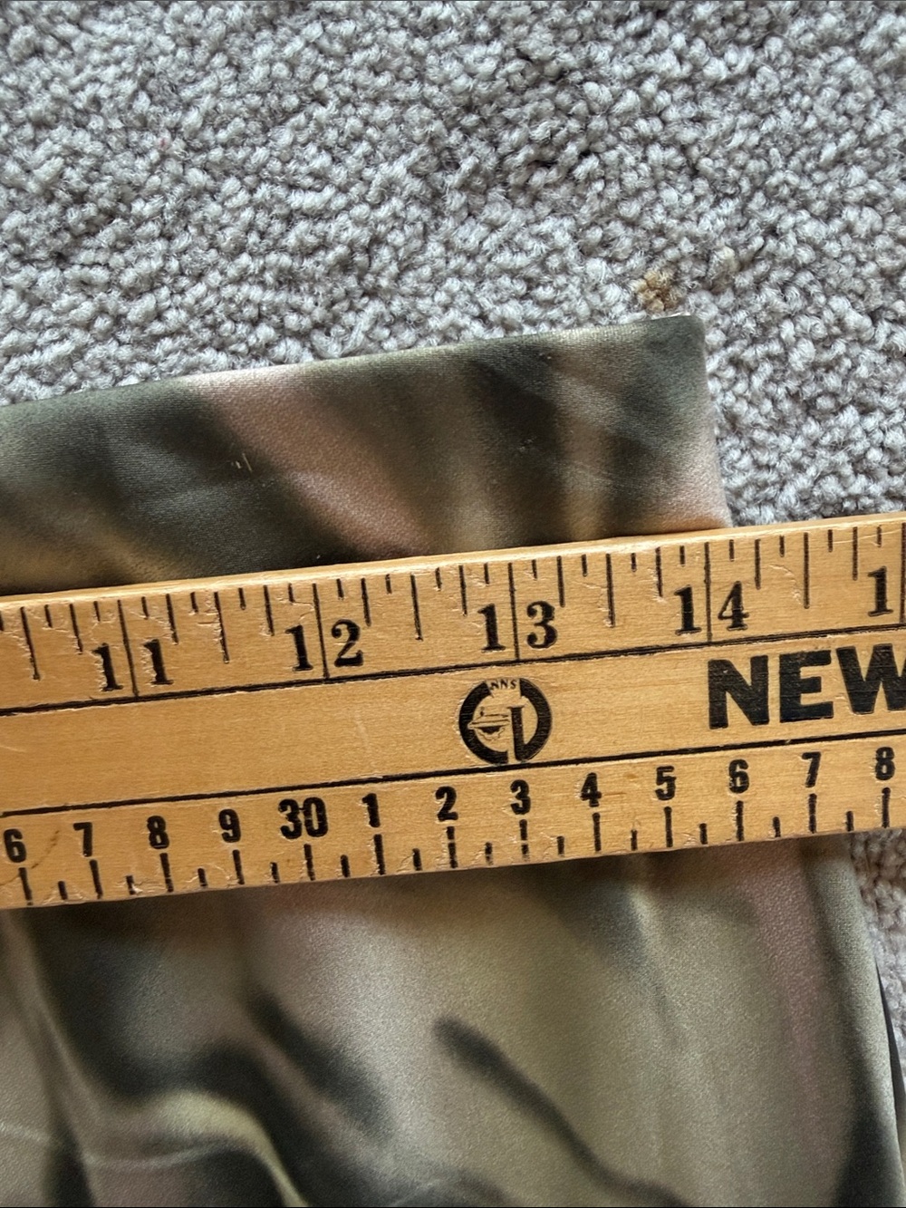 See You Monday Olive and Taupe Animal-Print Maxi Skirt Size L NWT - Picture 7 of 7